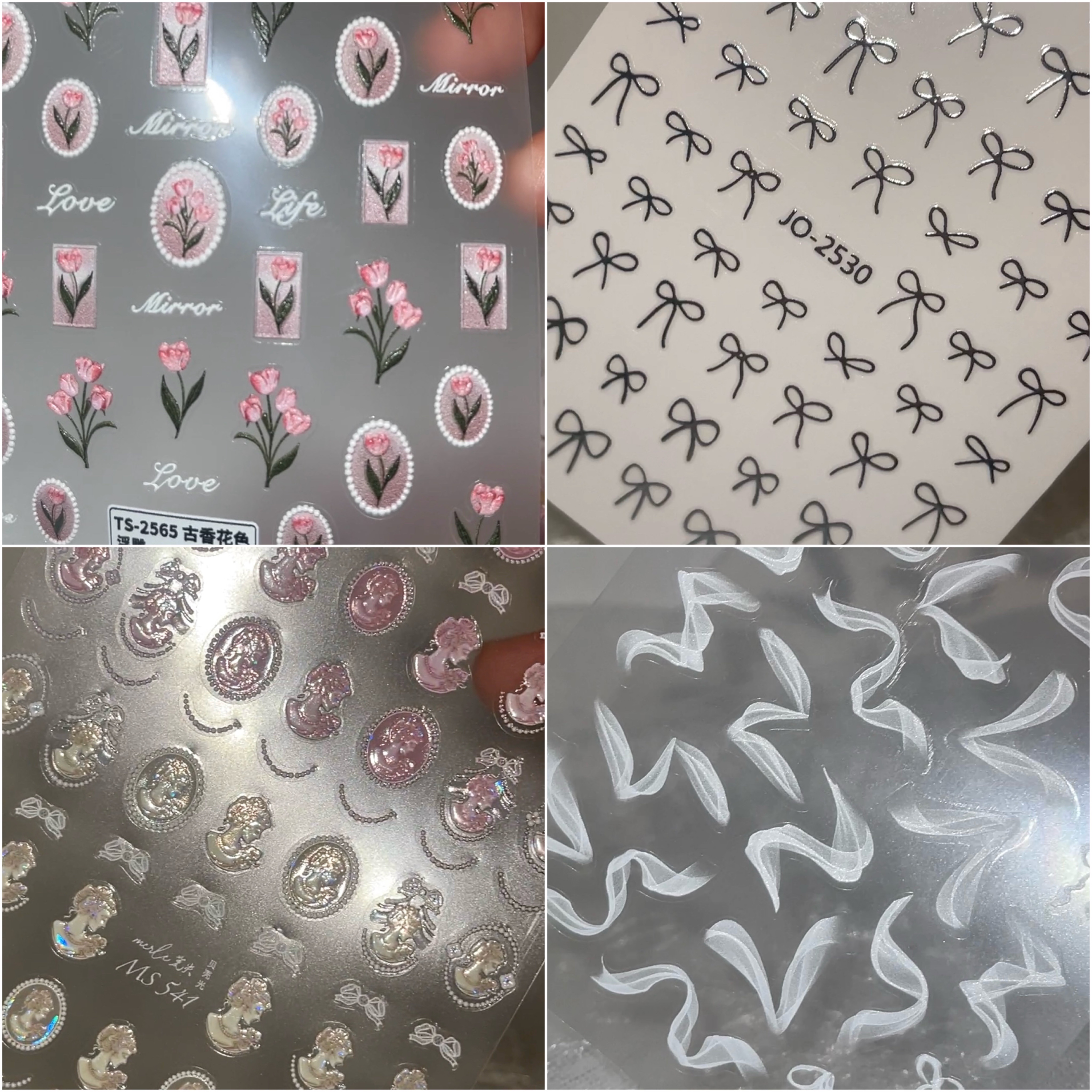 ネイルシール/SHEIN/ネイルシールを使ったクチコミ（2枚目）