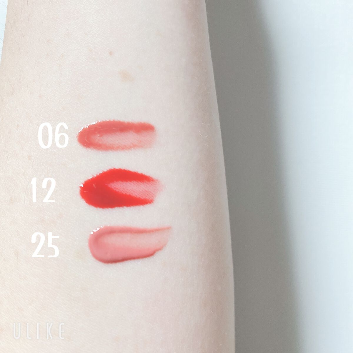 ジューシーラスティングティント/rom&nd/リップティントを使ったクチコミ(3枚目)