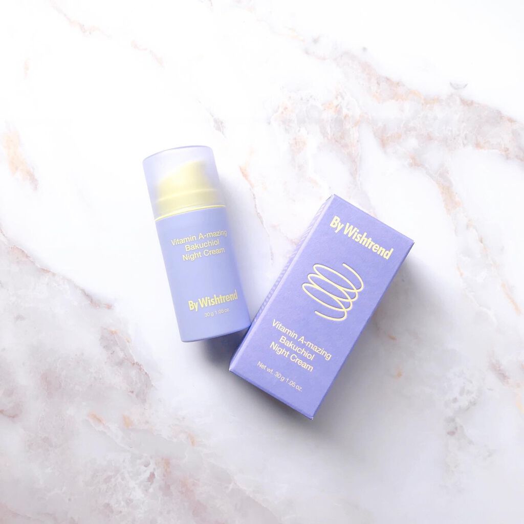 ビタミンA-mazingバクチオールナイトクリーム/By Wishtrend/フェイスクリームを使ったクチコミ(1枚目)