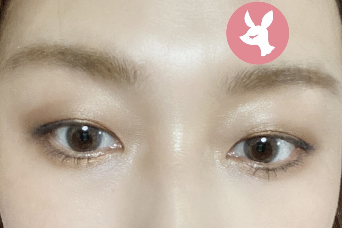 リキッドアイライナー 01 ダークネイビー/sopo/リキッドアイライナーを使ったクチコミ（3枚目）