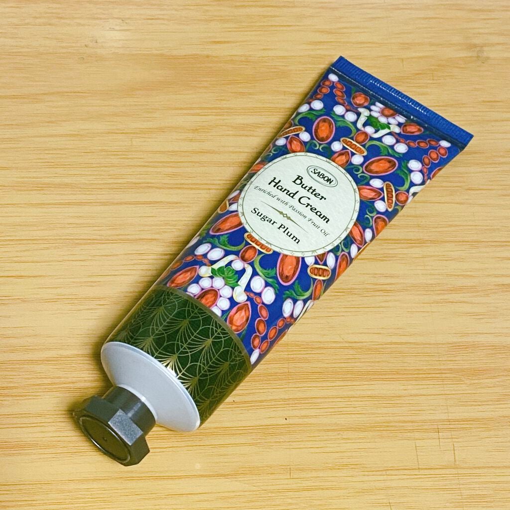 バターハンドクリーム シュガー・プラム/SABON/ハンドクリームを使ったクチコミ(1枚目)