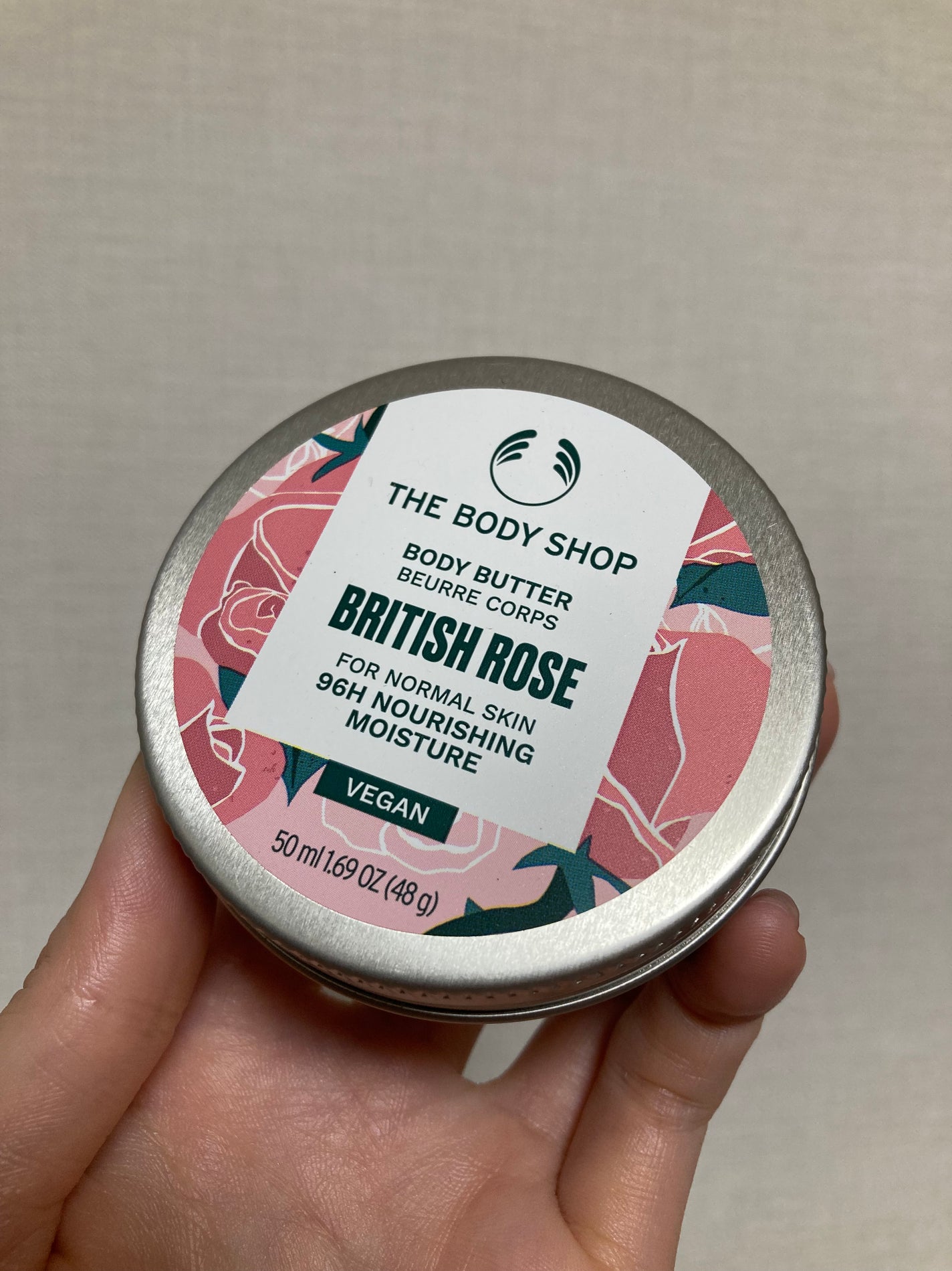 ボディバター ブリティッシュローズ/THE BODY SHOP/ボディクリームを使ったクチコミ(4枚目)