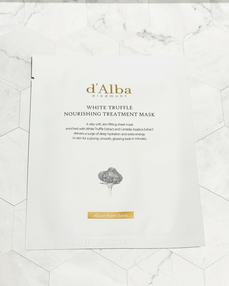 ホワイトトリュフナリシングトリートメントマスク/ダルバ/シートマスク・パックを使ったクチコミ（3枚目）