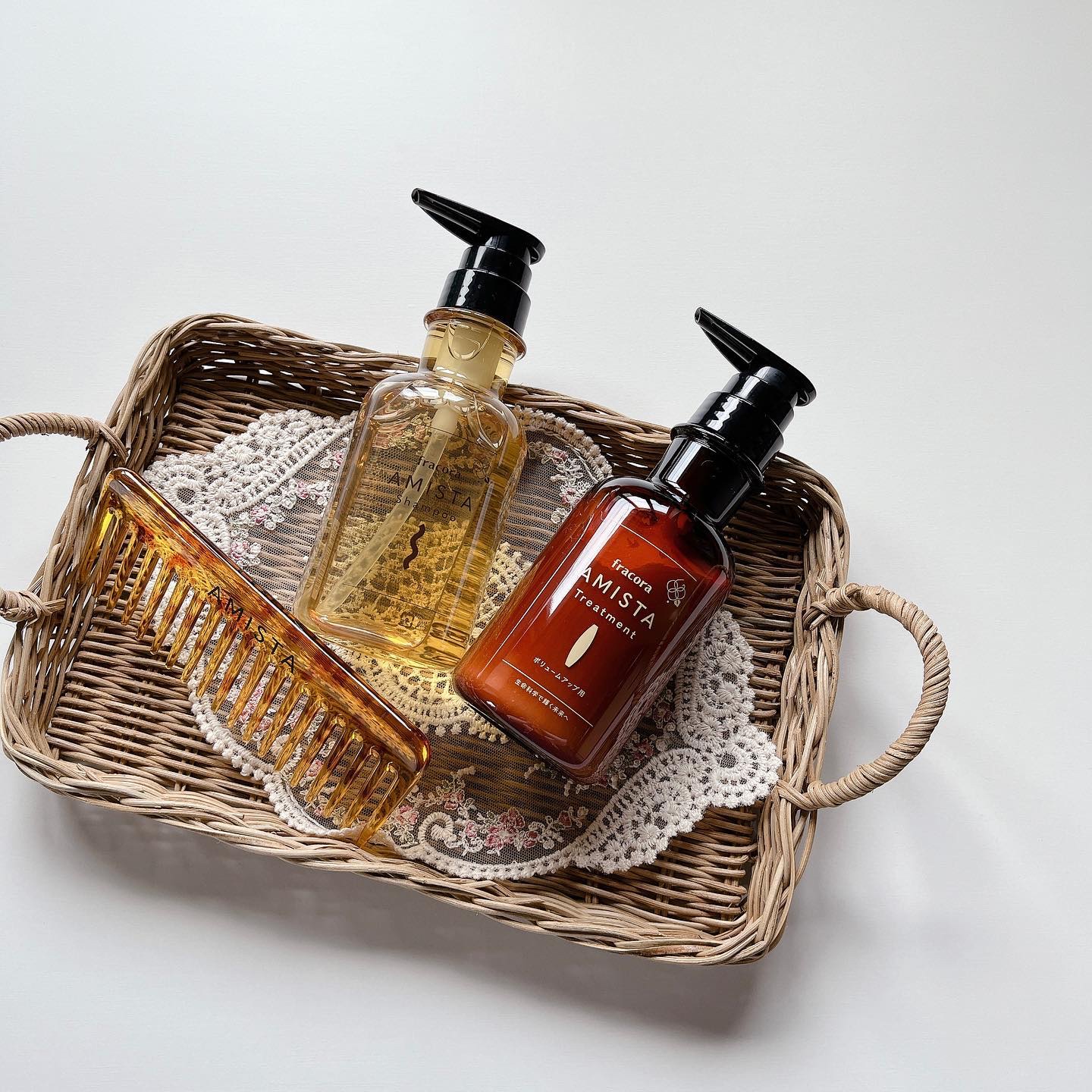  AMISTA シャンプー うねりヘア用/fracora/市販シャンプーを使ったクチコミ（1枚目）