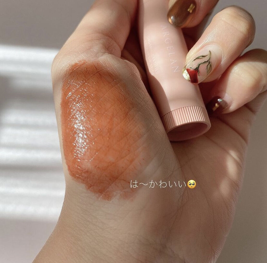 カラーリップスティック ムードカメリア/アルジェラン/リップクリームを使ったクチコミ（3枚目）