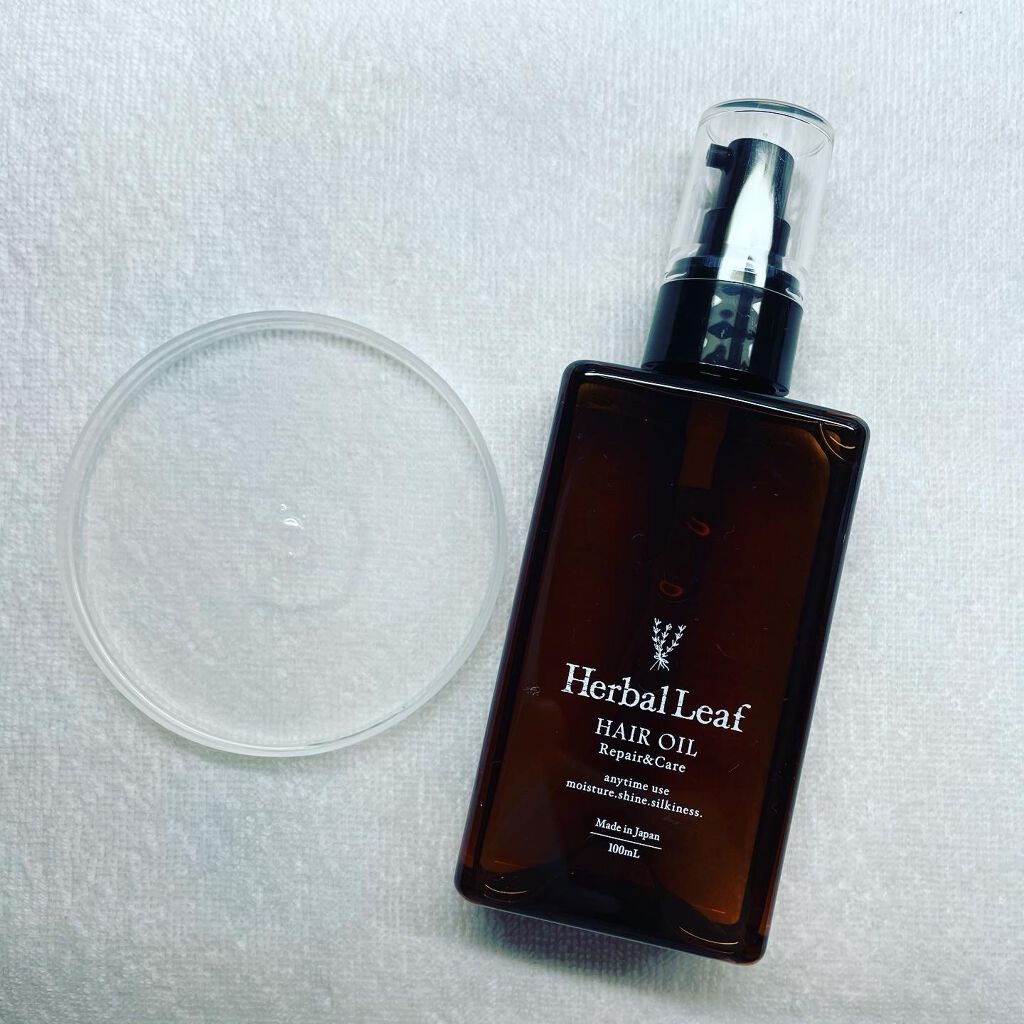 オーガニックヘアオイル フレッシュティーの香り/ハーバルリーフ/ヘアオイルを使ったクチコミ(4枚目)
