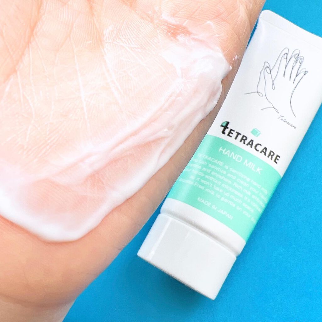 薬用ハンドミルク テトラケア/テトラケア/ハンドクリームを使ったクチコミ(4枚目)