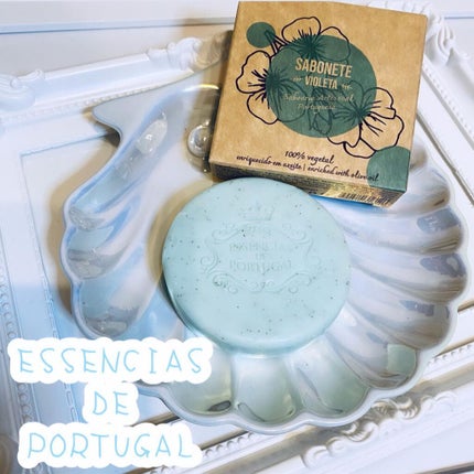 ROUND SOAP VIOLET/ESSENCIAS DE PORTUGAL/æŽé¡ç³é¹žã䜿ã£ãã¯ãã³ãïŒ1æç®ïŒ