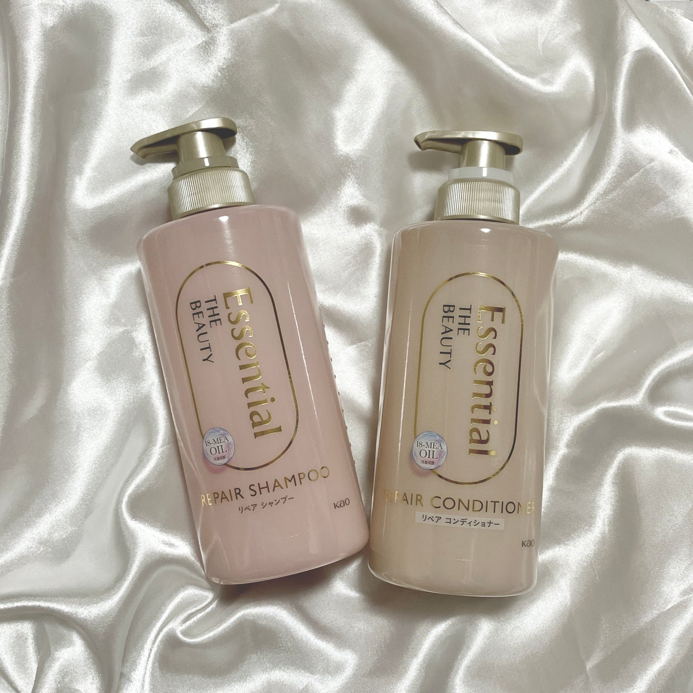 ザビューティ リペアシャンプー・コンディショナー/エッセンシャル/市販シャンプーを使ったクチコミ(1枚目)