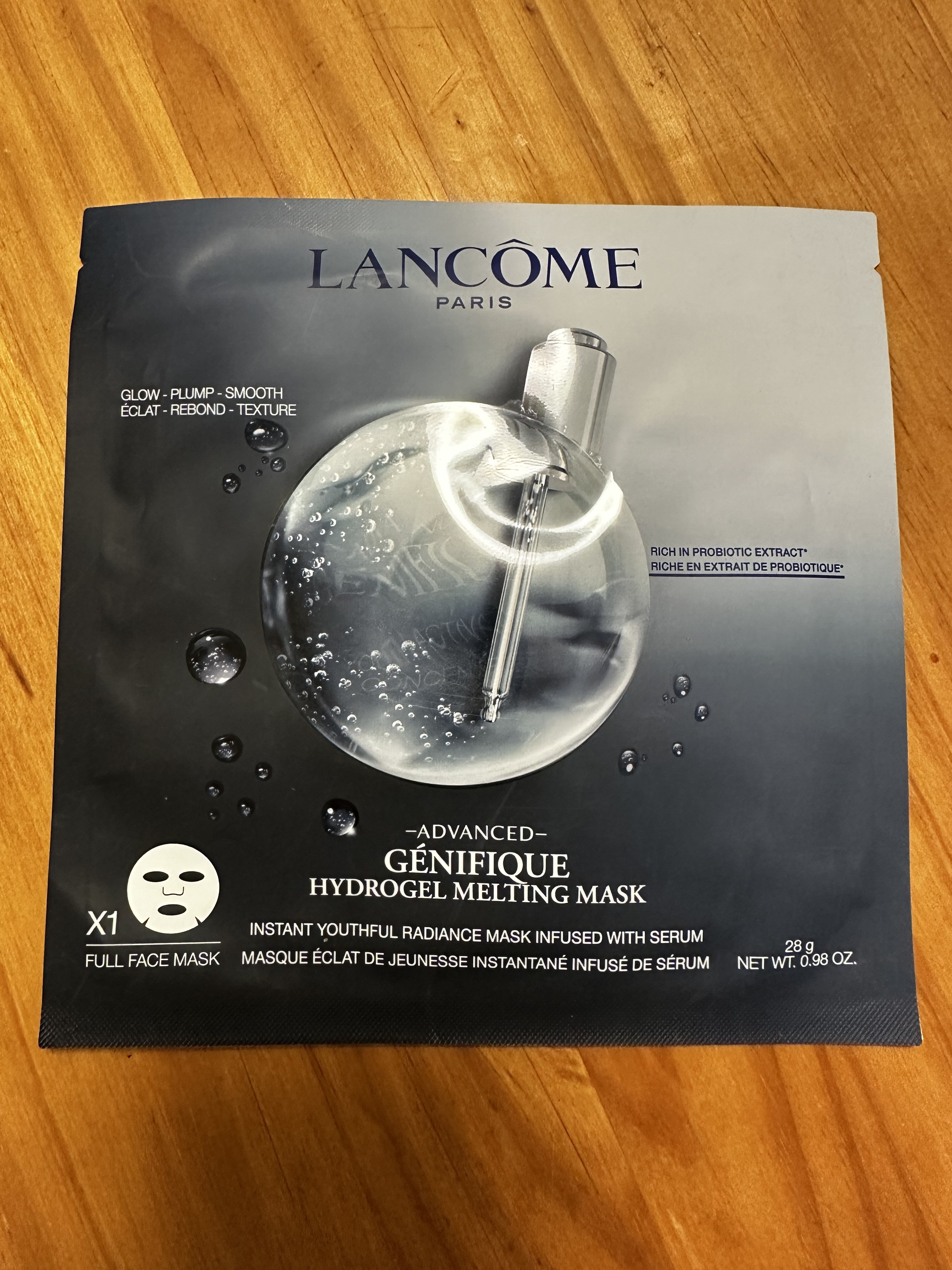 ジェニフィック アドバンスト バイオセルロース マスク/LANCOME/シートマスク・パックを使ったクチコミ（1枚目）