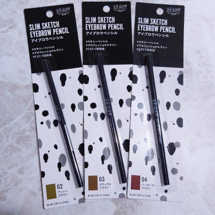 スリムスケッチアイブロウペンシル/U R GLAM/アイブロウペンシルを使ったクチコミ(1枚目)