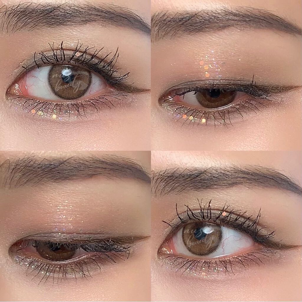 ダズリングアイグリッター/NAMING./リキッドアイシャドウを使ったクチコミ(3枚目)