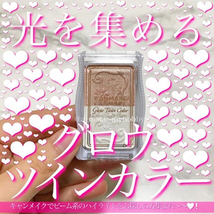 グロウツインカラー/キャンメイク/アイシャドウパレットを使ったクチコミ(1枚目)