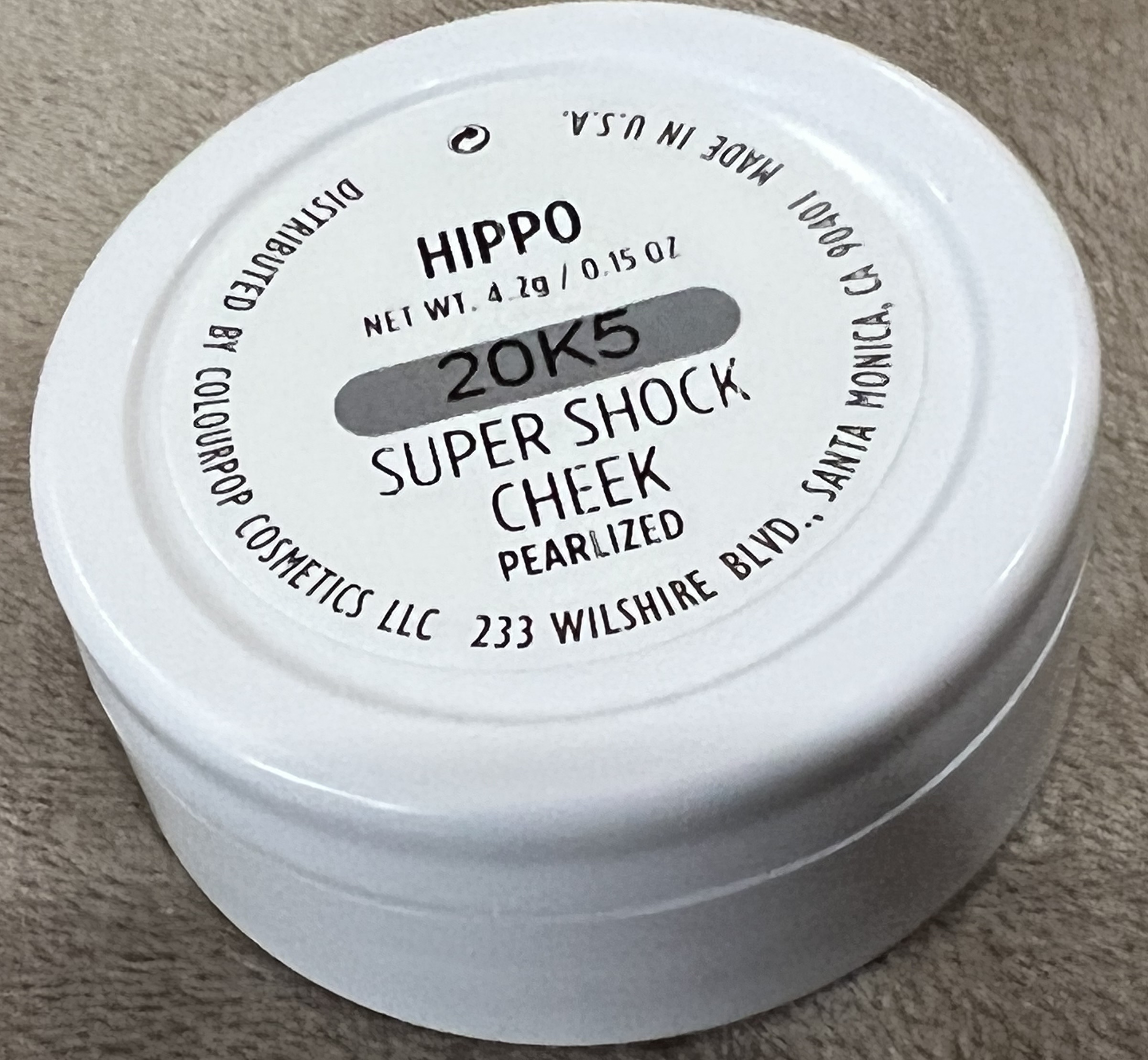 Super Shock Highlighter/ColourPop/パウダーハイライトを使ったクチコミ（3枚目）