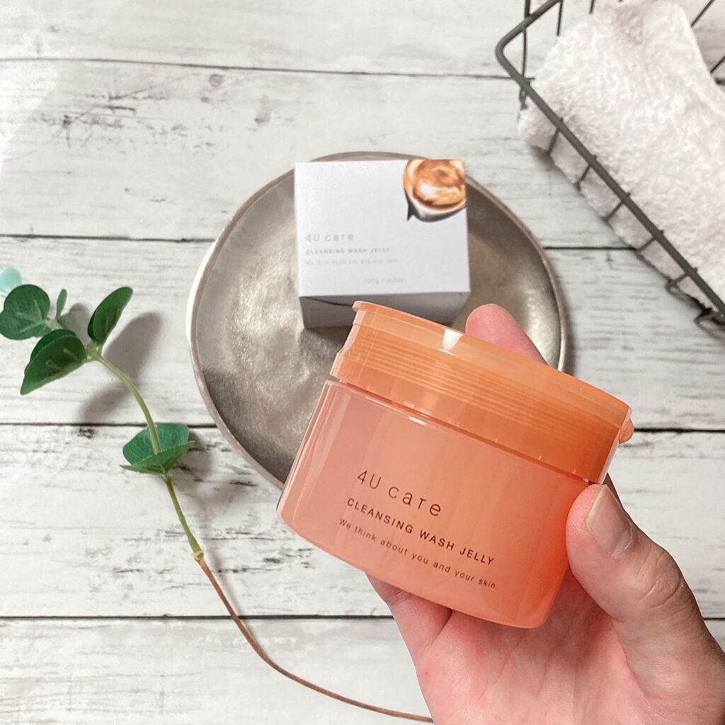 クレンジング洗顔ジェリー/4U care/クレンジングジェルを使ったクチコミ（2枚目）