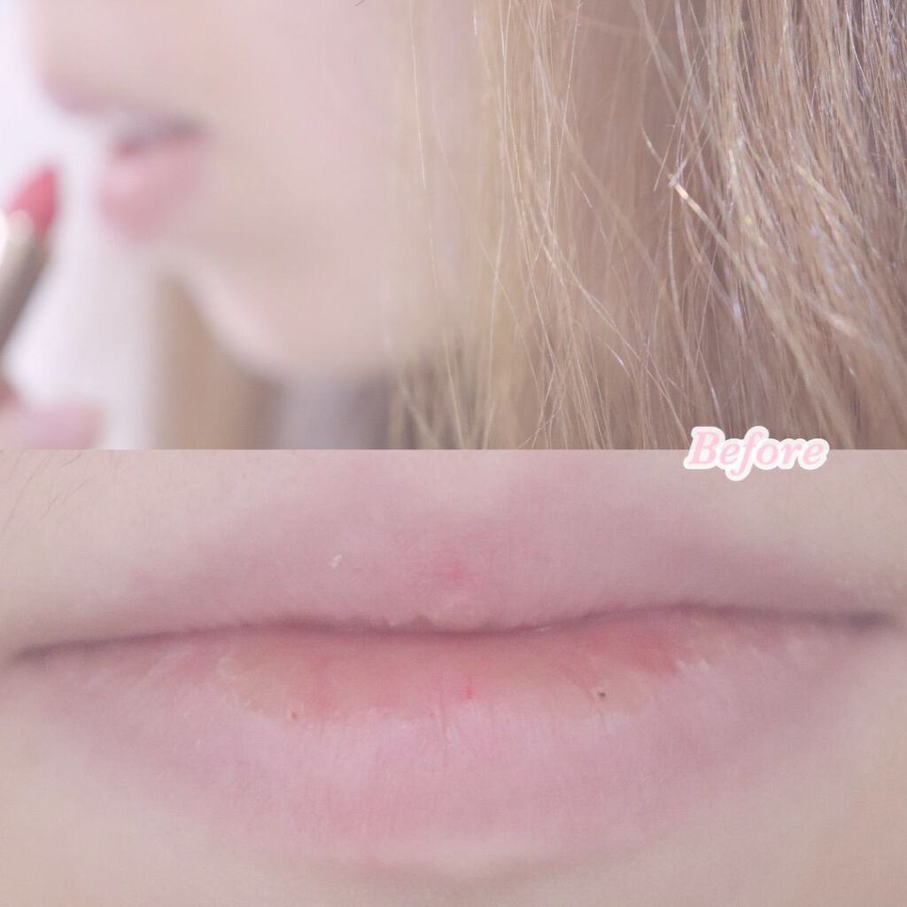 ルージュ ヴォリュプテ シャイン/YVES SAINT LAURENT BEAUTE/口紅を使ったクチコミ(3枚目)