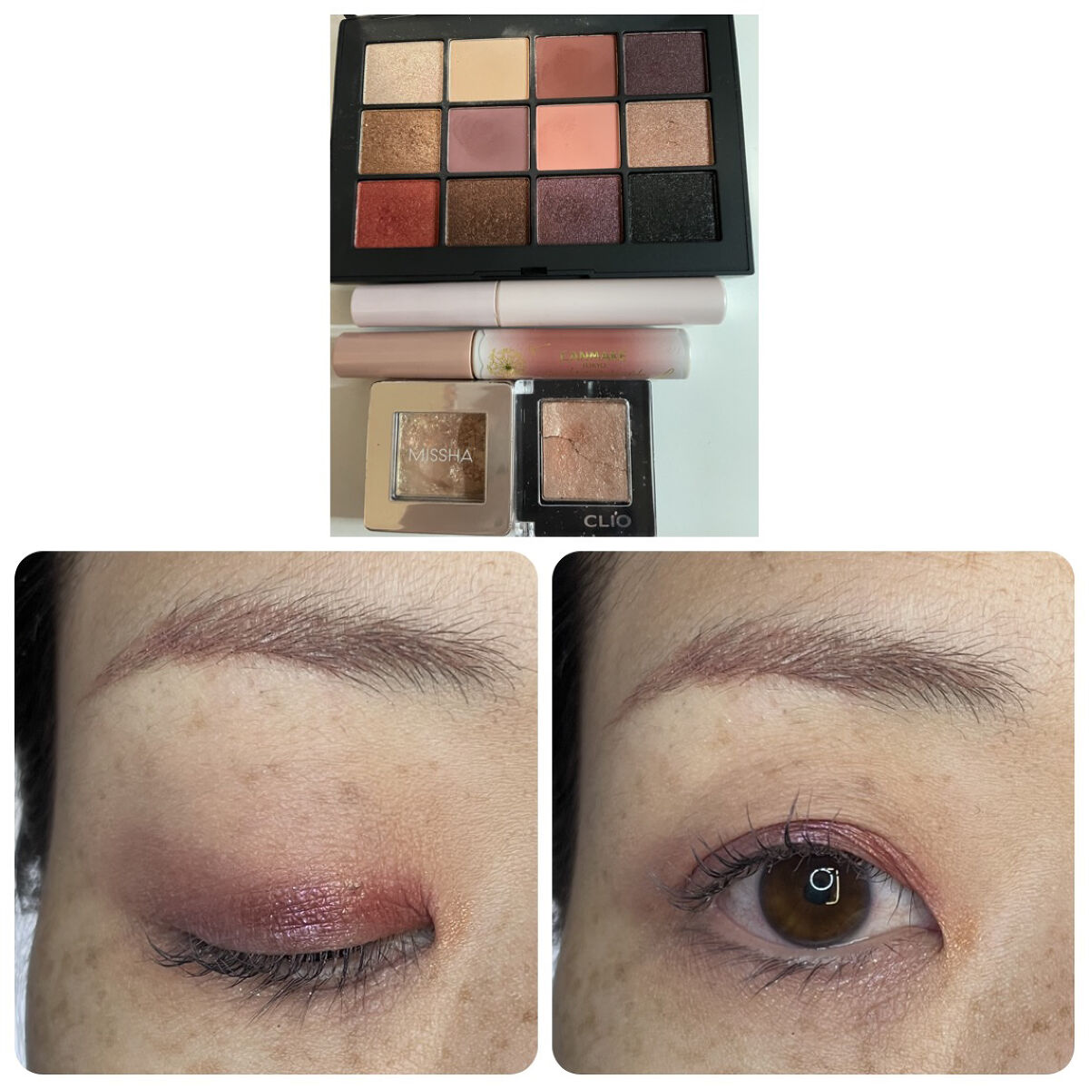 グリッタープリズム シャドウ/MISSHA/グリッターを使ったクチコミ（1枚目）