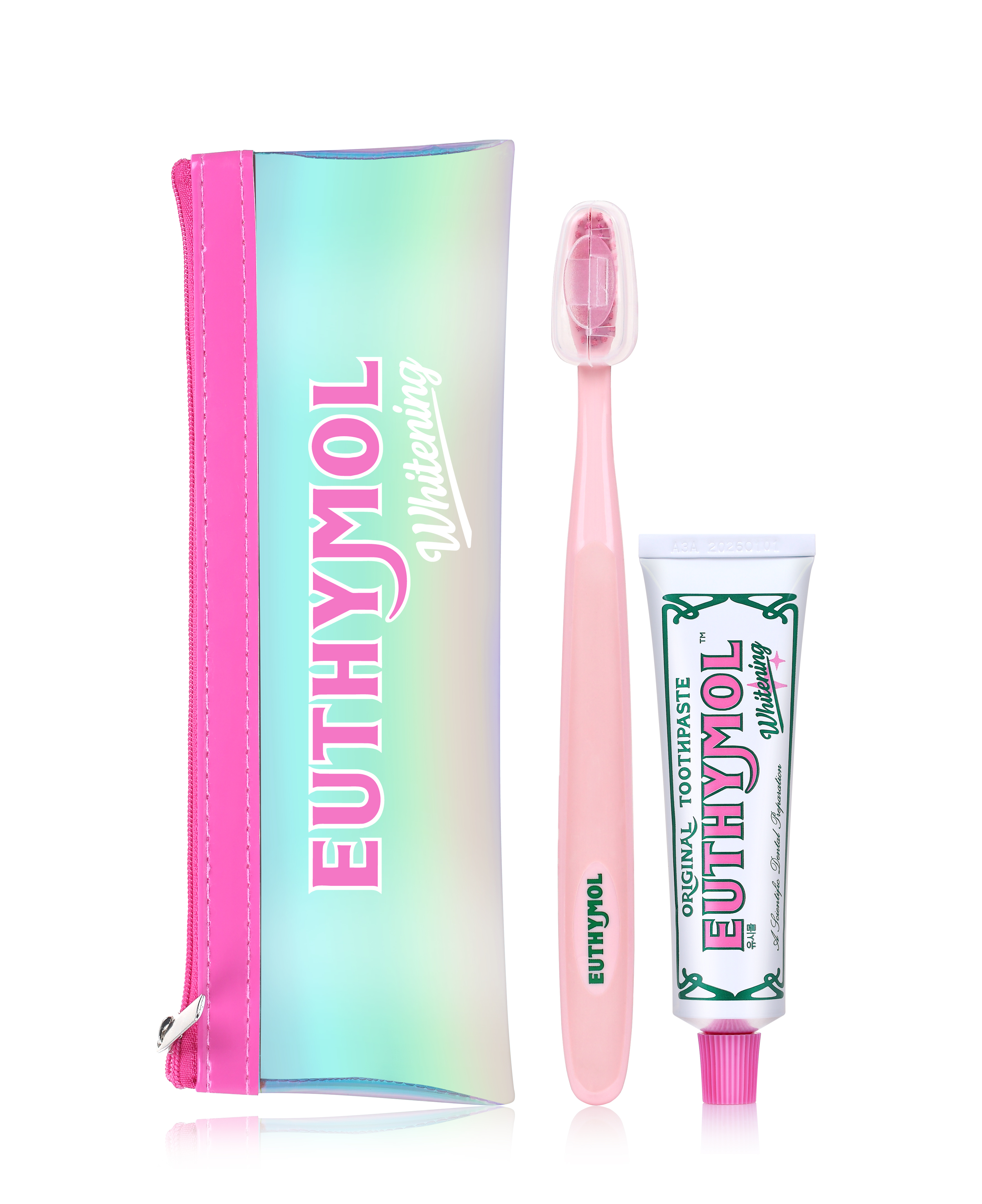 ホワイトニング美白歯磨き粉トラベルセット / EUTHYMOL