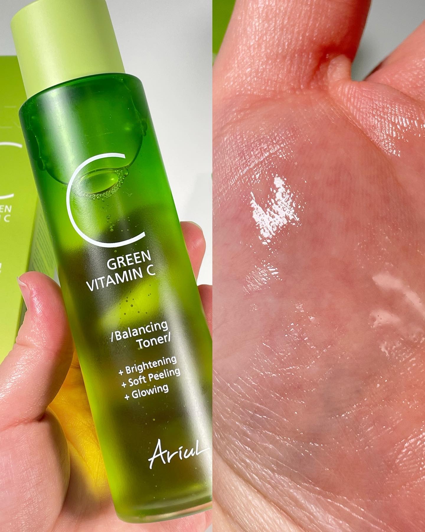 アリウル グリーンビタミンC バランシングトナー/Ariul/化粧水を使ったクチコミ（3枚目）