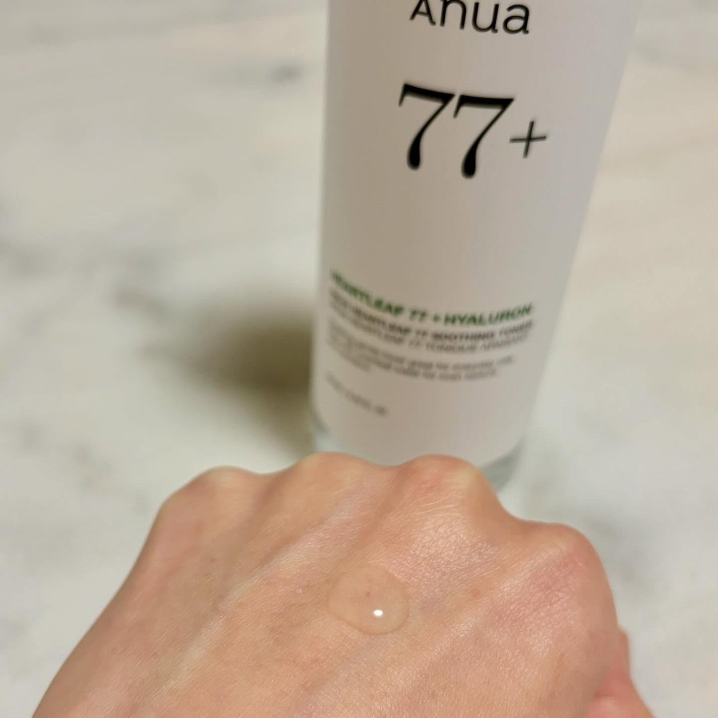 ドクダミ 77 スージングトナー/Anua/化粧水を使ったクチコミ(2枚目)