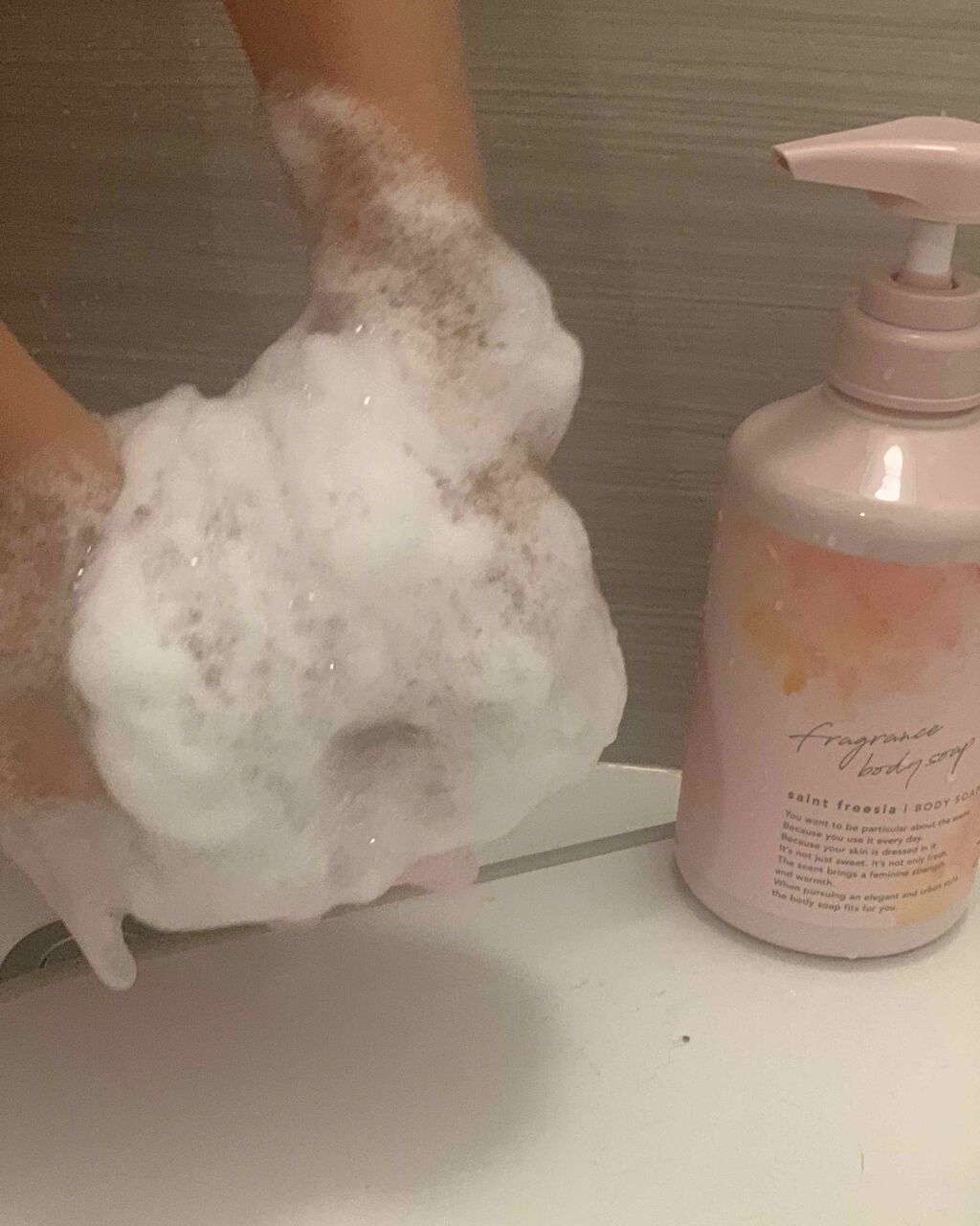 AURODEA by megami no wakka fragrance body soap/R&/ボディソープを使ったクチコミ(2枚目)