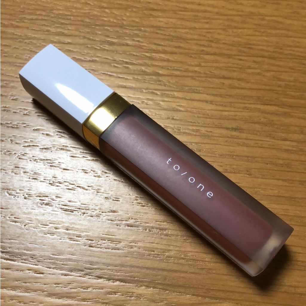 トーン ペタル エッセンス グロス/to/one/リップグロスを使ったクチコミ(1枚目)