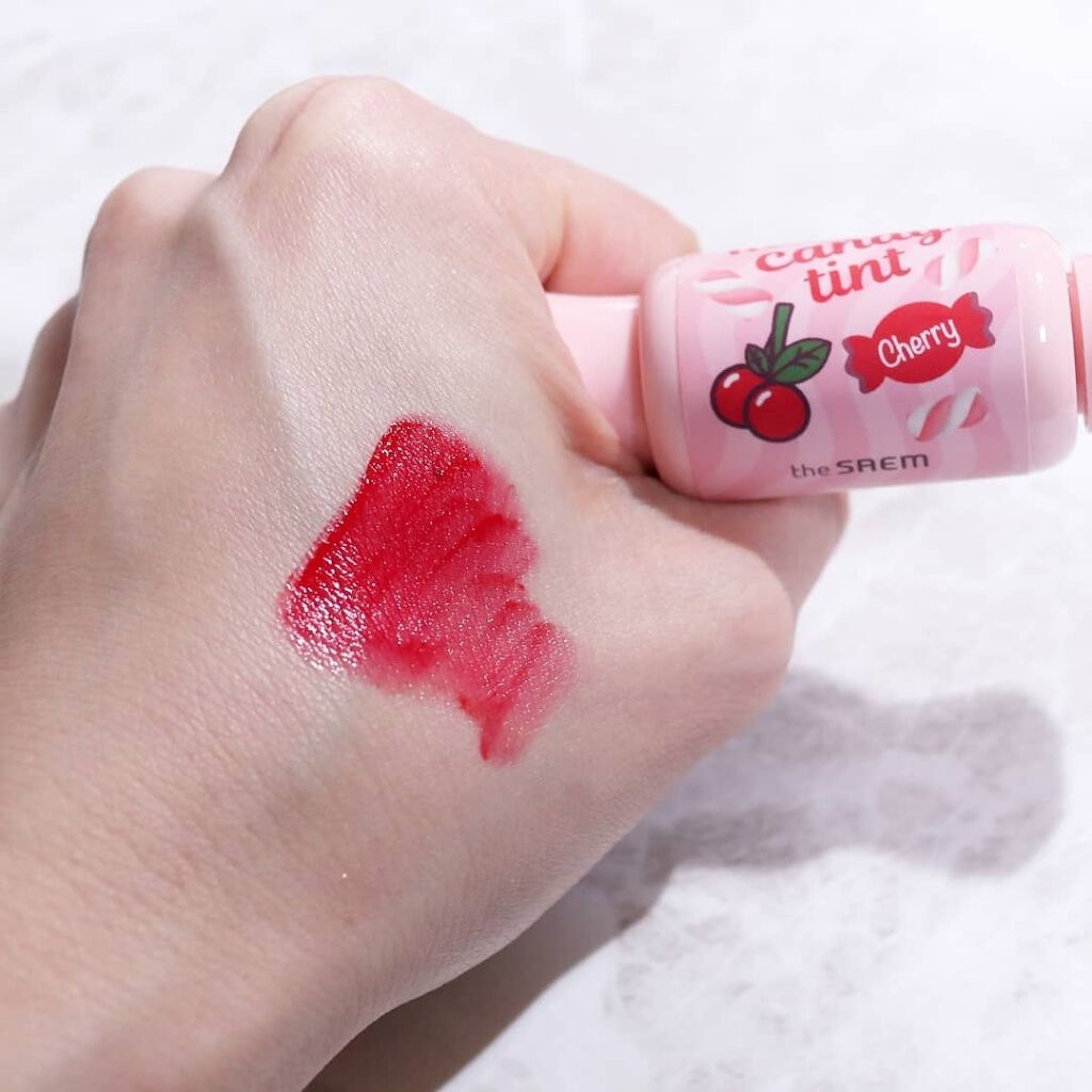 ムース キャンディー ティント/the SAEM/リップティントを使ったクチコミ（1枚目）