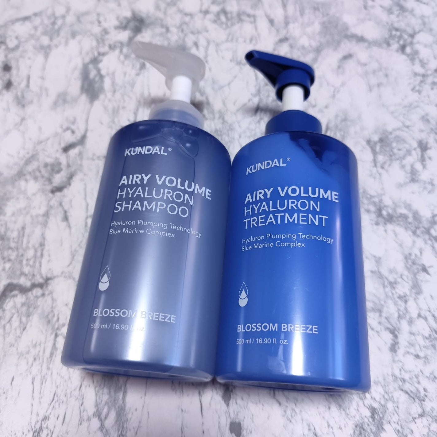 ヒアルロンエアリーボリューム シャンプー&トリートメントセット/KUNDAL/市販シャンプーを使ったクチコミ(1枚目)