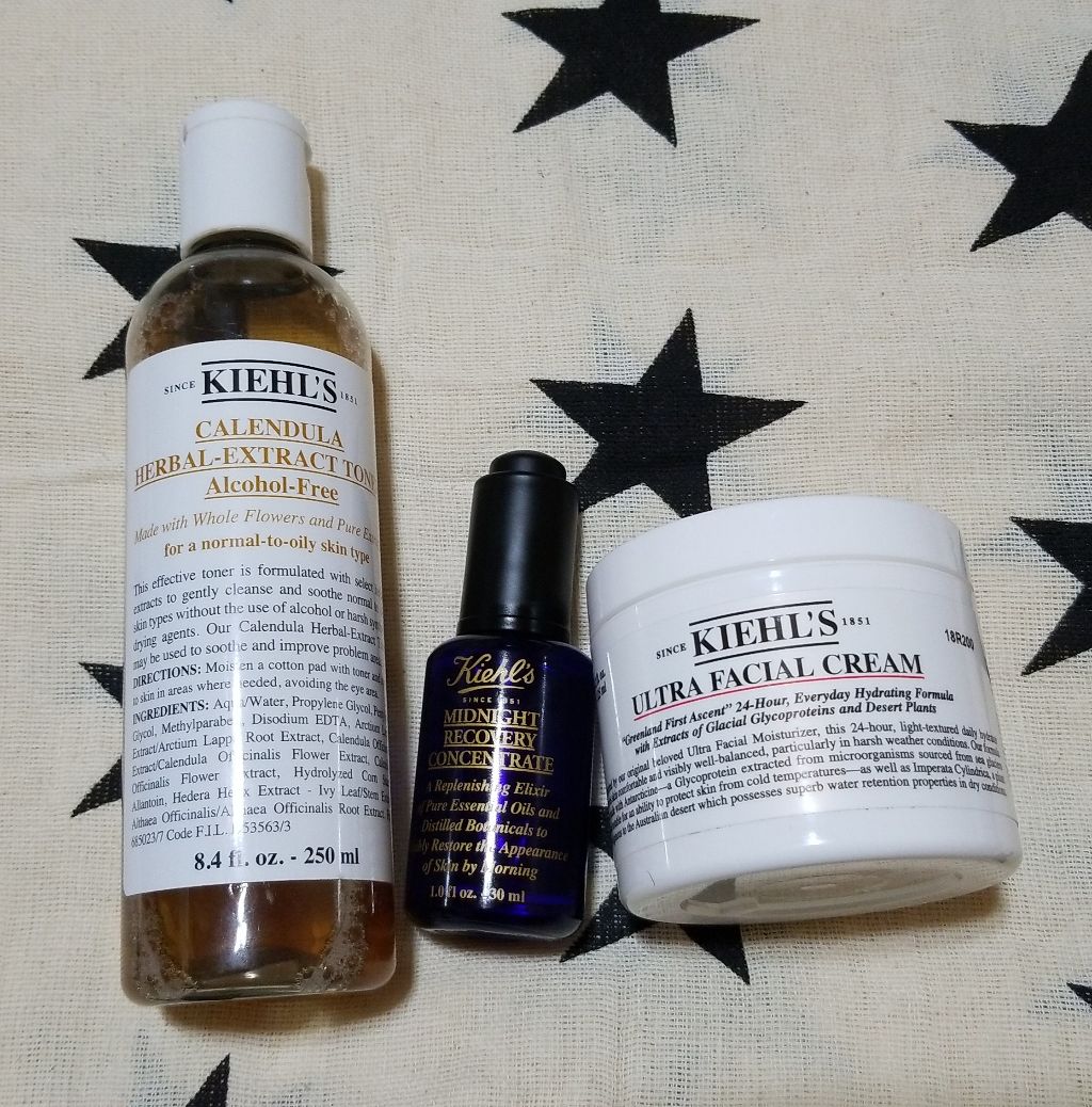 キールズ ミッドナイトボタニカル コンセントレート/Kiehl's/フェイスオイルを使ったクチコミ（1枚目）