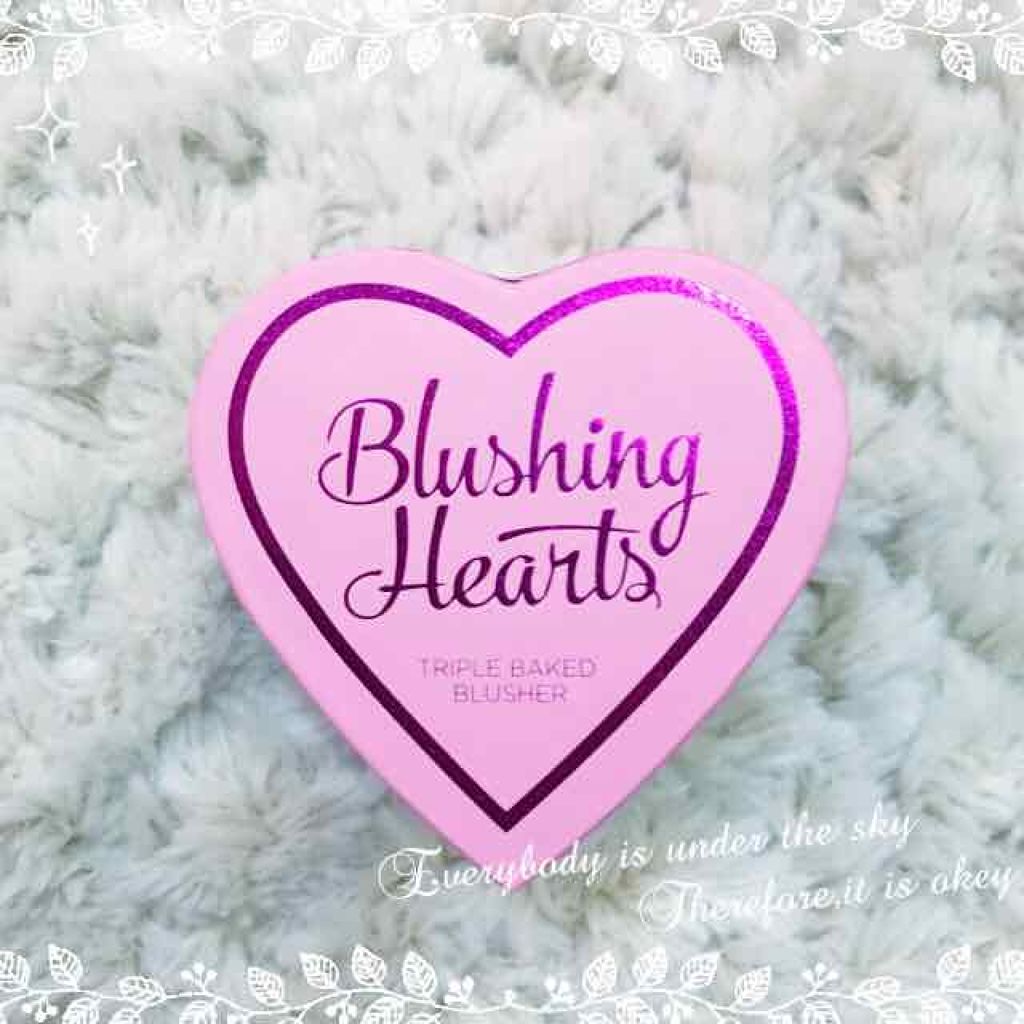 ブラッシング ハート/MAKEUP REVOLUTION/パウダーチークを使ったクチコミ（1枚目）