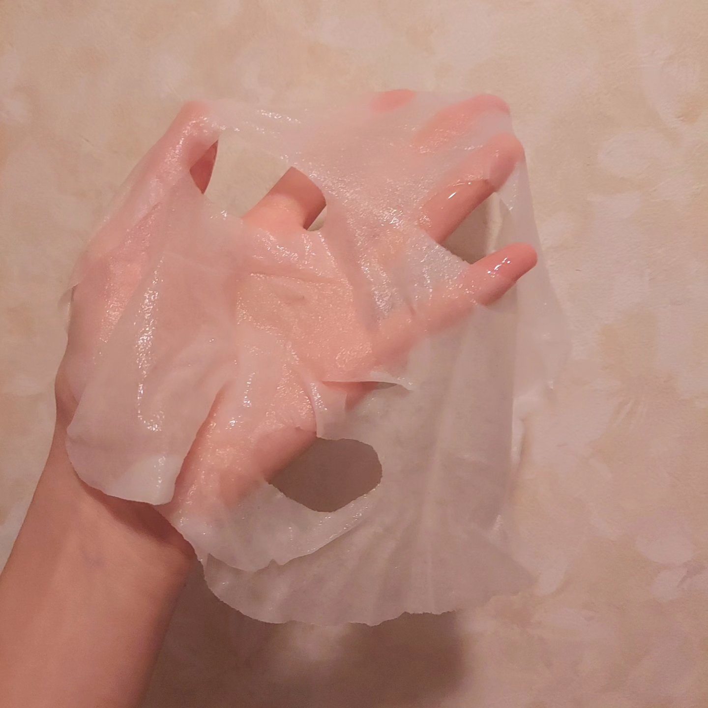 ラクトプラス ディープモイスチャーマスク ４枚入り/G9SKIN/シートマスク・パックを使ったクチコミ（3枚目）