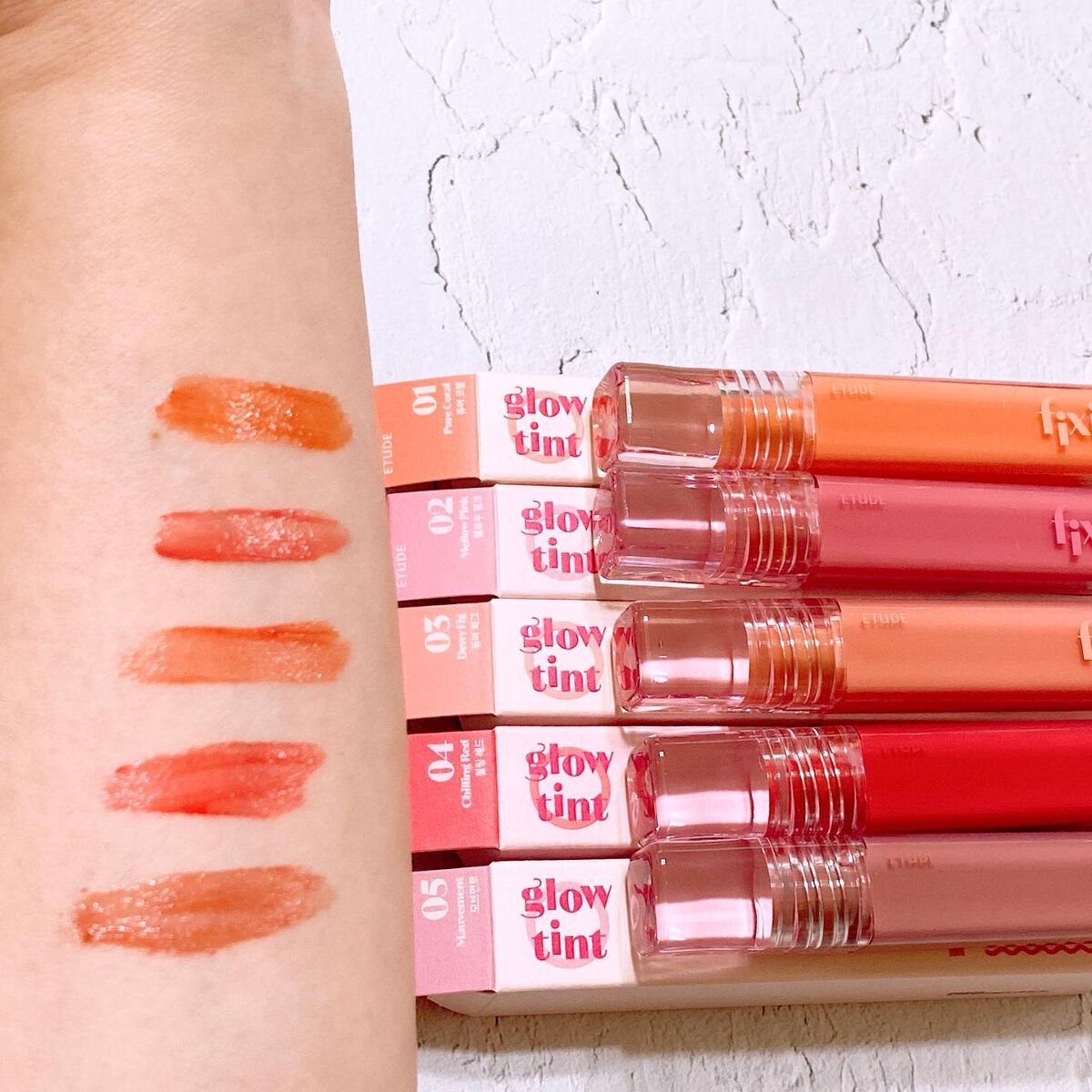 グロウ フィクシングティント/ETUDE/リップティントを使ったクチコミ(3枚目)