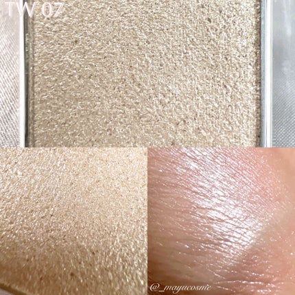 マルチカラーバリエーション トゥインクル/チャコット・コスメティクス/単色アイシャドウを使ったクチコミ(2枚目)