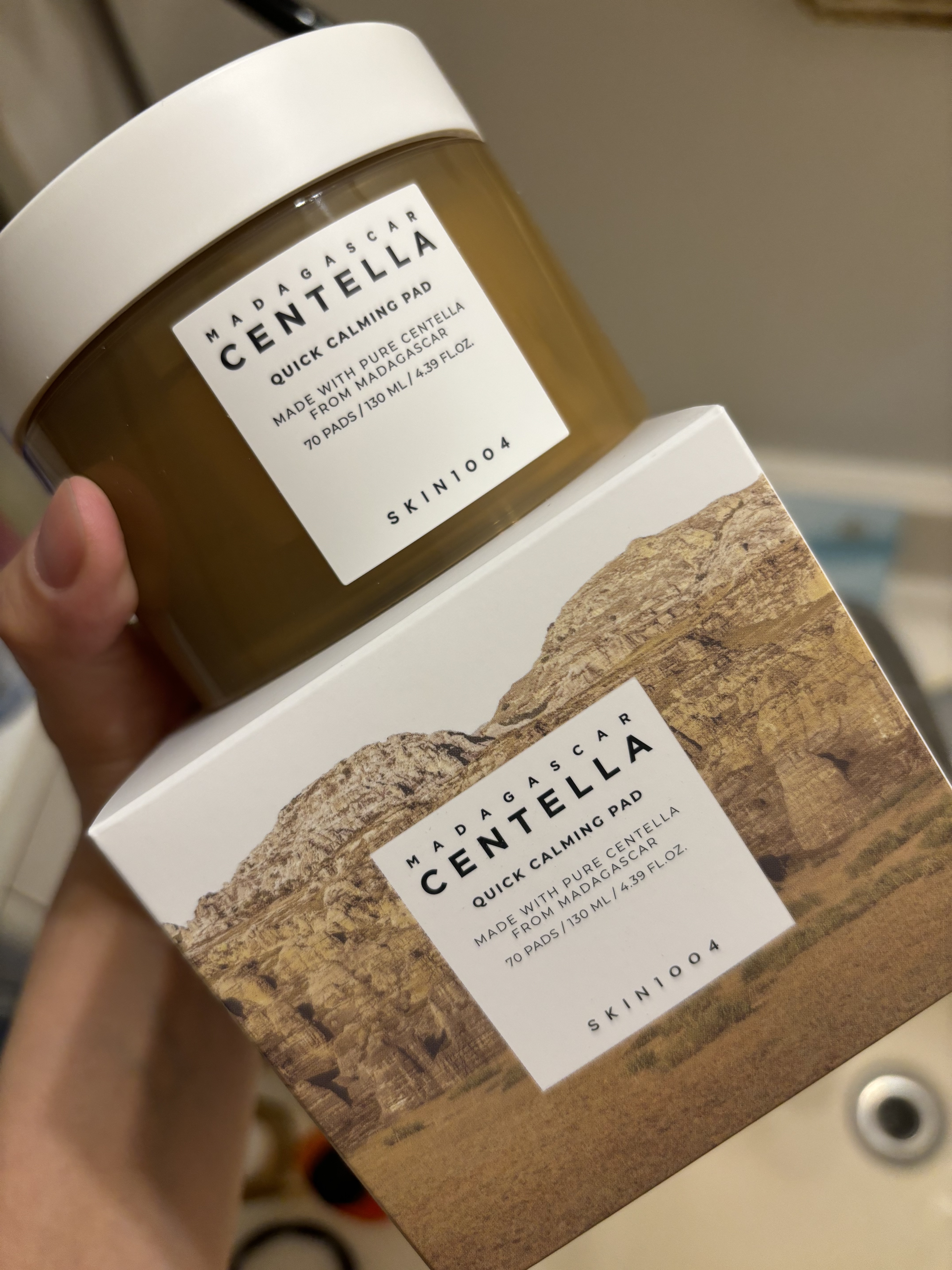 センテラ クイックカーミングパッド/SKIN1004/トナーパッドを使ったクチコミ（1枚目）