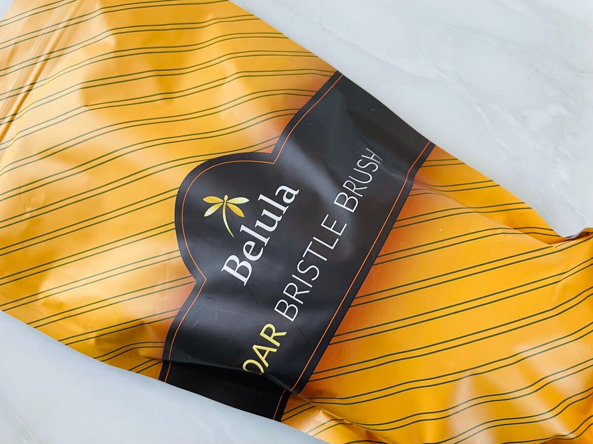 ボアブリストルヘアブラシ/Belula/ヘアブラシを使ったクチコミ(4枚目)