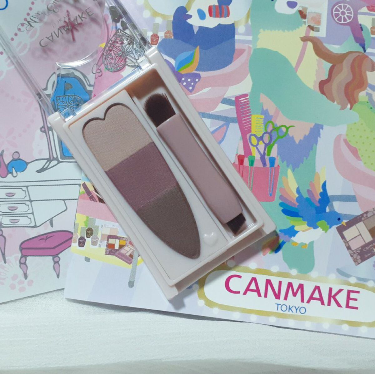 ミックスアイブロウカラー/キャンメイク/パウダーアイブロウを使ったクチコミ(2枚目)