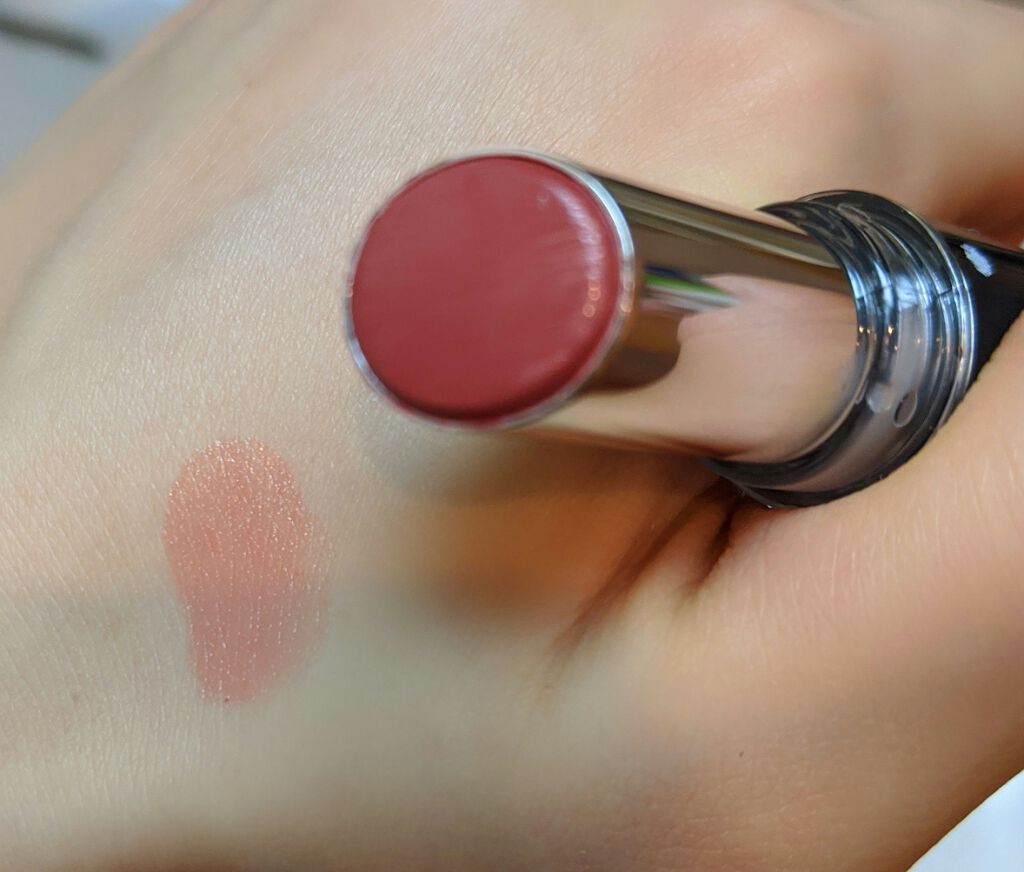 24 ミネラルスティックカラー 04シュガー/24h cosme/口紅を使ったクチコミ（2枚目）