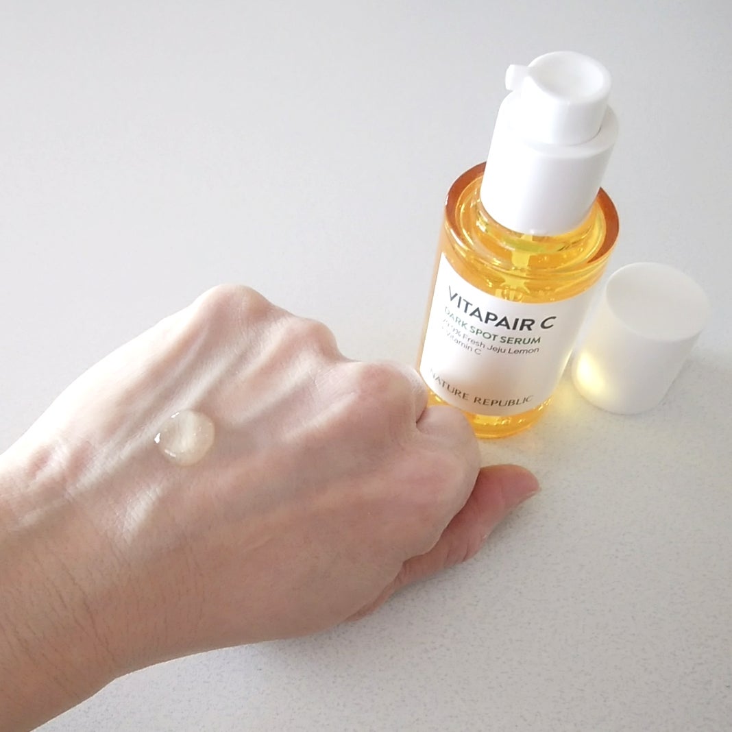 ビタペアC シミケアセラム/ネイチャーリパブリック/美容液を使ったクチコミ(2枚目)