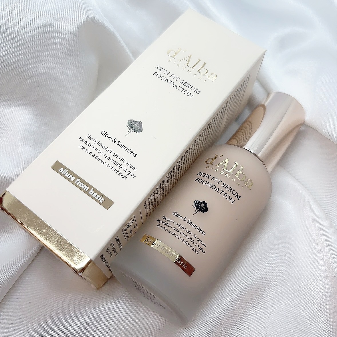 スキンフィットセラムファンデーション/ダルバ/ファンデーションを使ったクチコミ（2枚目）