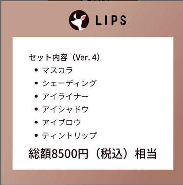 ブラウンメイクセット  LIPSフェスタ Autumn 2022/LIPS/メイクアップキットを使ったクチコミ（1枚目）