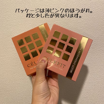 The Bella collection eyeshadow palette/CELEFIT/アイシャドウパレットを使ったクチコミ(8枚目)