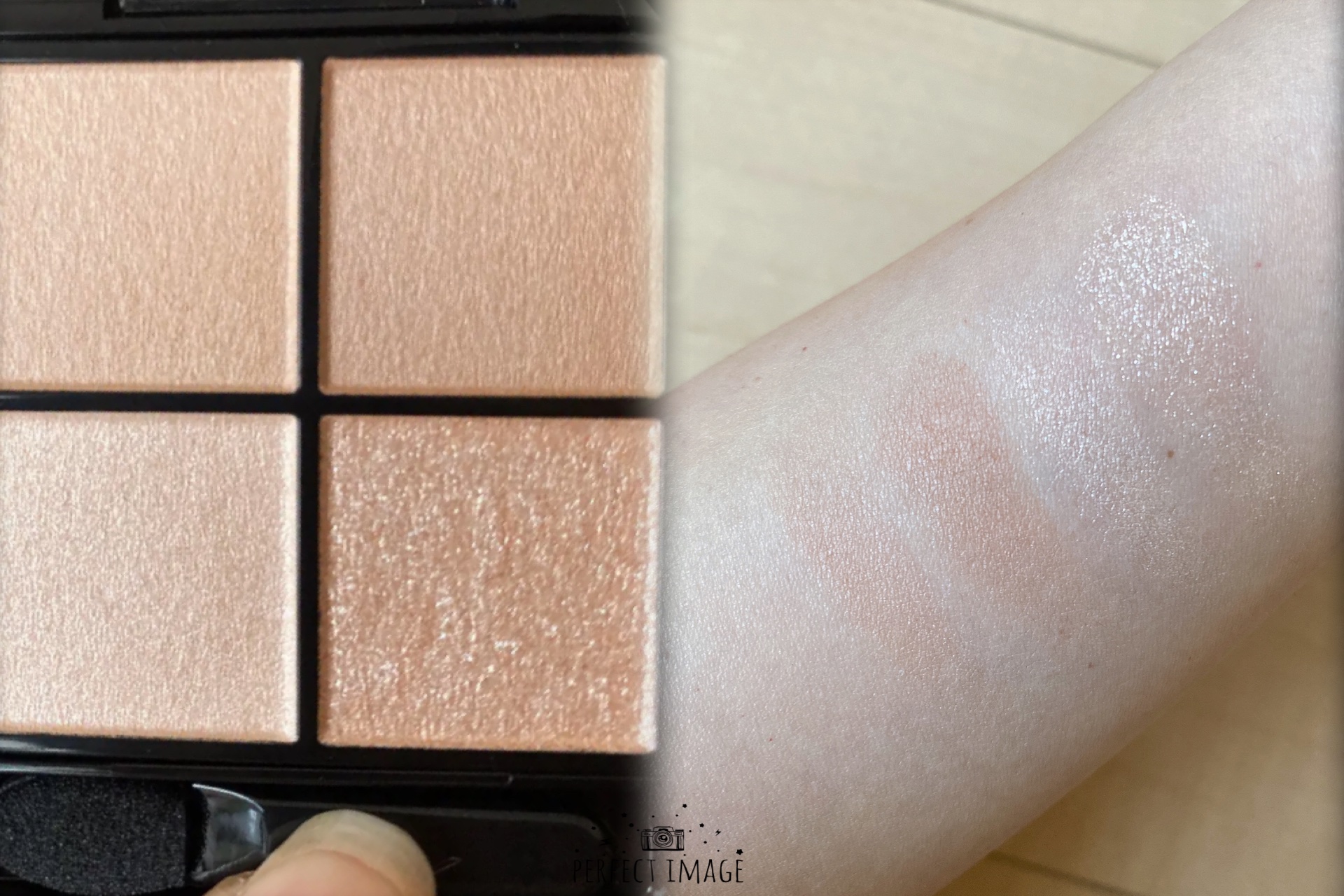 ベージュトーンアイシャドウ/CEZANNE/アイシャドウパレットを使ったクチコミ（2枚目）