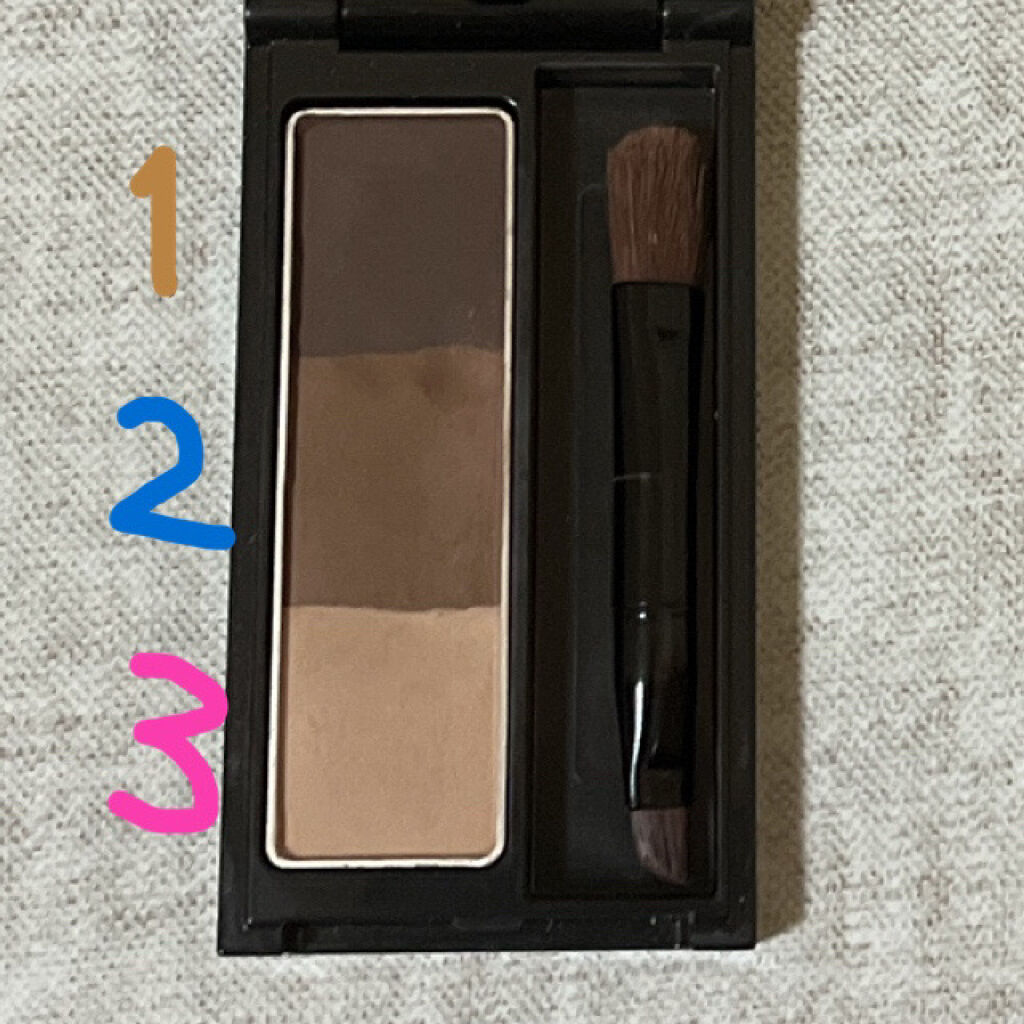 ケイト デザイニングアイブロウ3D/KATE/パウダーアイブロウを使ったクチコミ（3枚目）