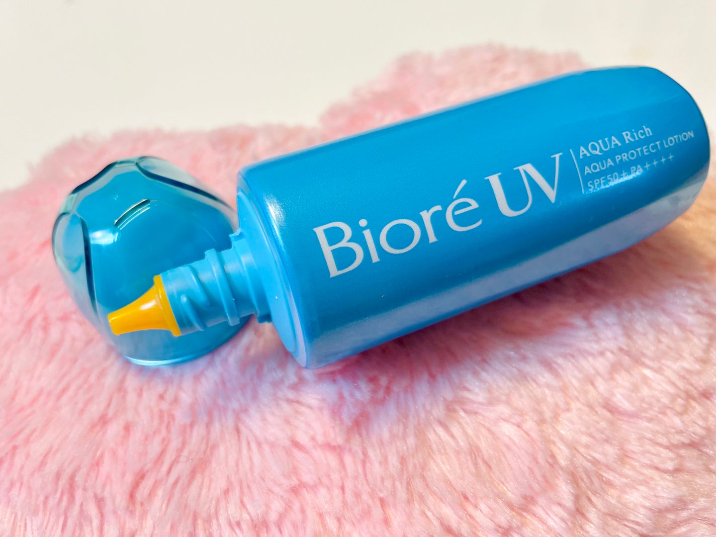 ビオレUV アクアリッチ アクアプロテクトローション(水層パック)/ビオレ/日焼け止めローションを使ったクチコミ(2枚目)