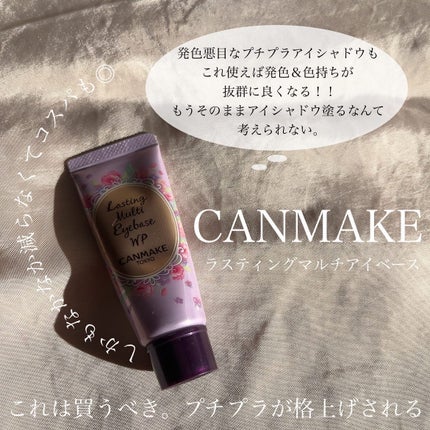 ラスティングマルチアイベース WP/キャンメイク/アイシャドウベースを使ったクチコミ(7枚目)