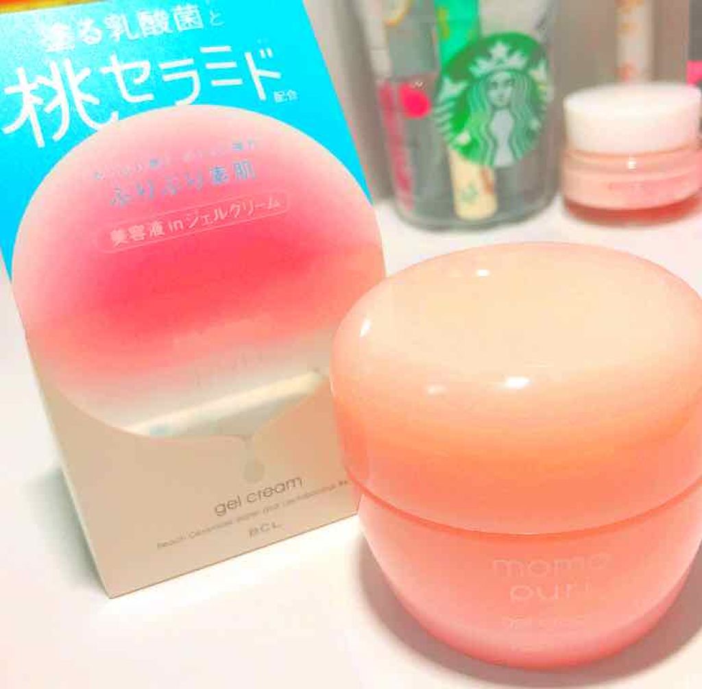 潤いジェルクリーム/ももぷり/オールインワン化粧品を使ったクチコミ（1枚目）