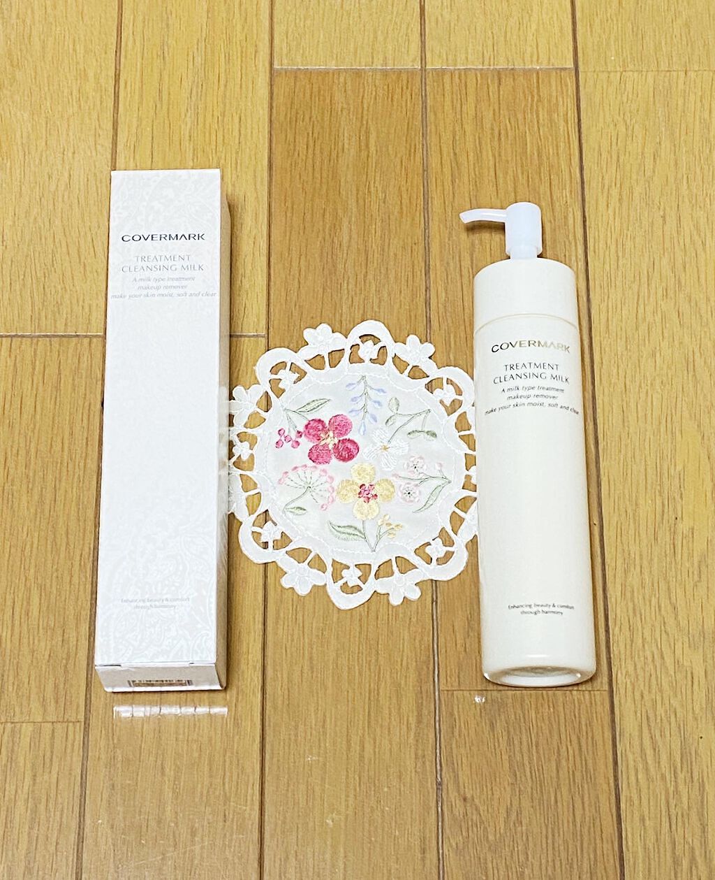 トリートメント クレンジング ミルク/COVERMARK/ミルククレンジングを使ったクチコミ(1枚目)