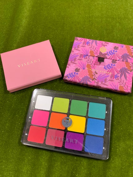 Paris EDIT Eye Shadow Palette/VISEART/アイシャドウパレットを使ったクチコミ(2枚目)
