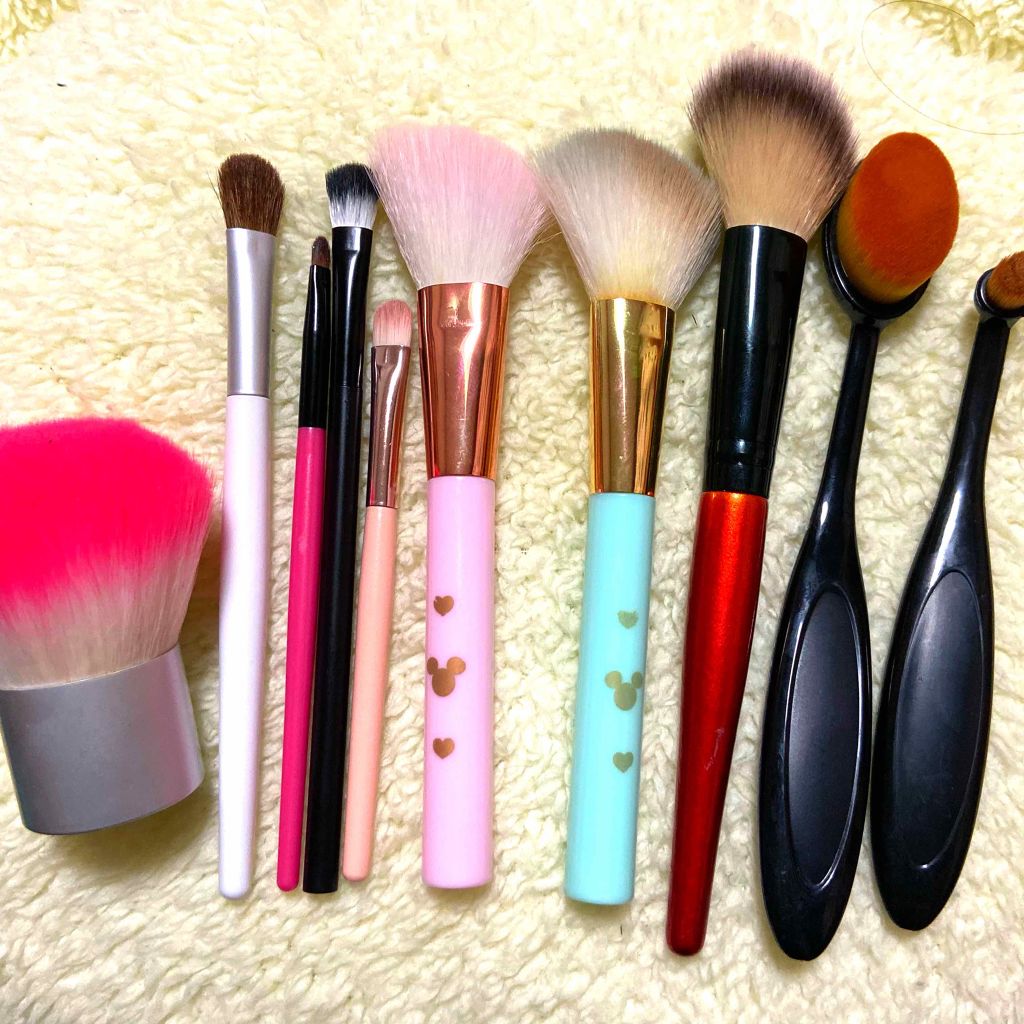 春姫/DAISO/メイクブラシを使ったクチコミ（2枚目）