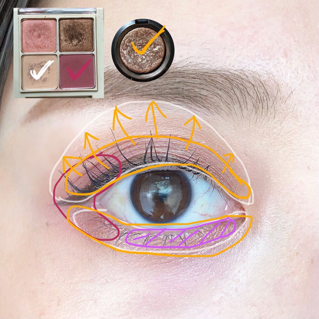 エクストラ ディメンション アイシャドウ/M・A・C/単色アイシャドウを使ったクチコミ(2枚目)